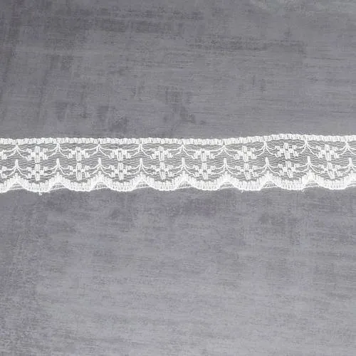 2 mètres de dentelle fine écrue  largeur 22mm
