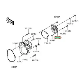 Achat cover,starter,small  KAWASAKI  MOTOSHOP 35