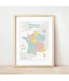 Affiche - Ma jolie carte de France