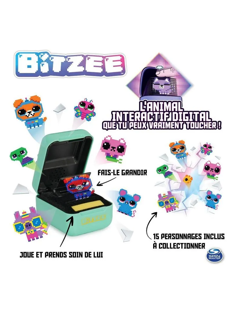 Bitzee mon animal interactif - version turquoise - N/A