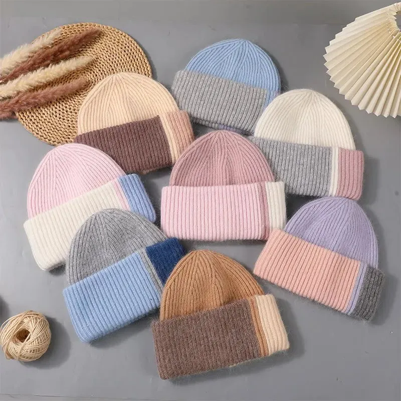 Bonnet en angora pour femme : douceur exceptionnelle