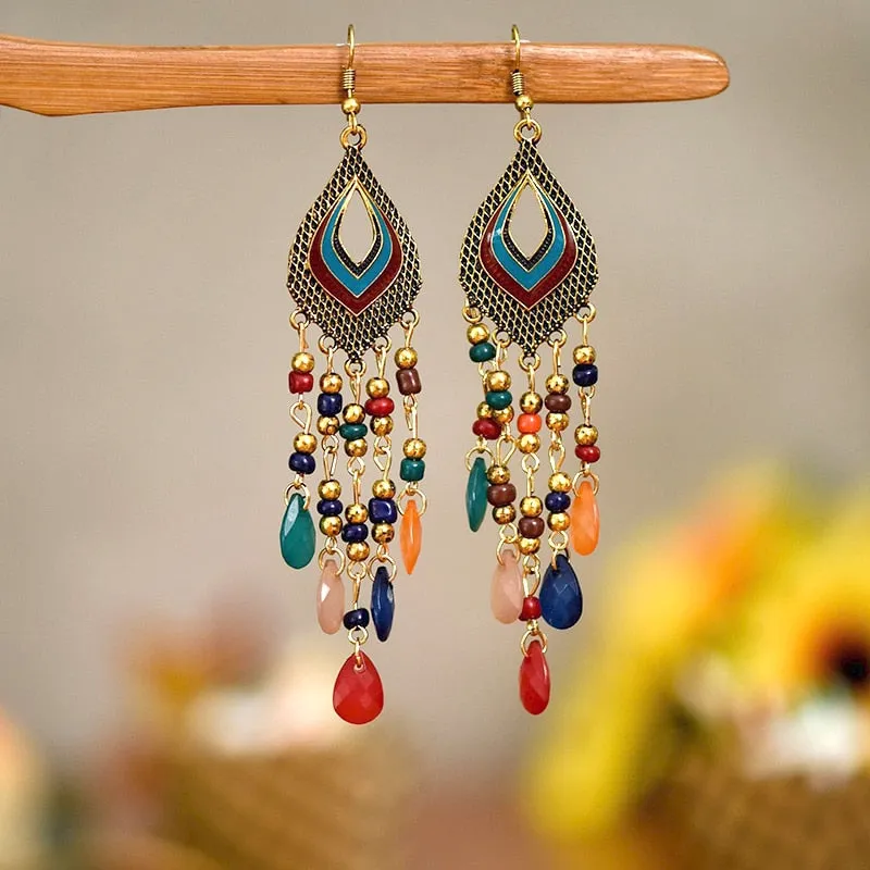 Boucle d'Oreille Hippie Chic Femme