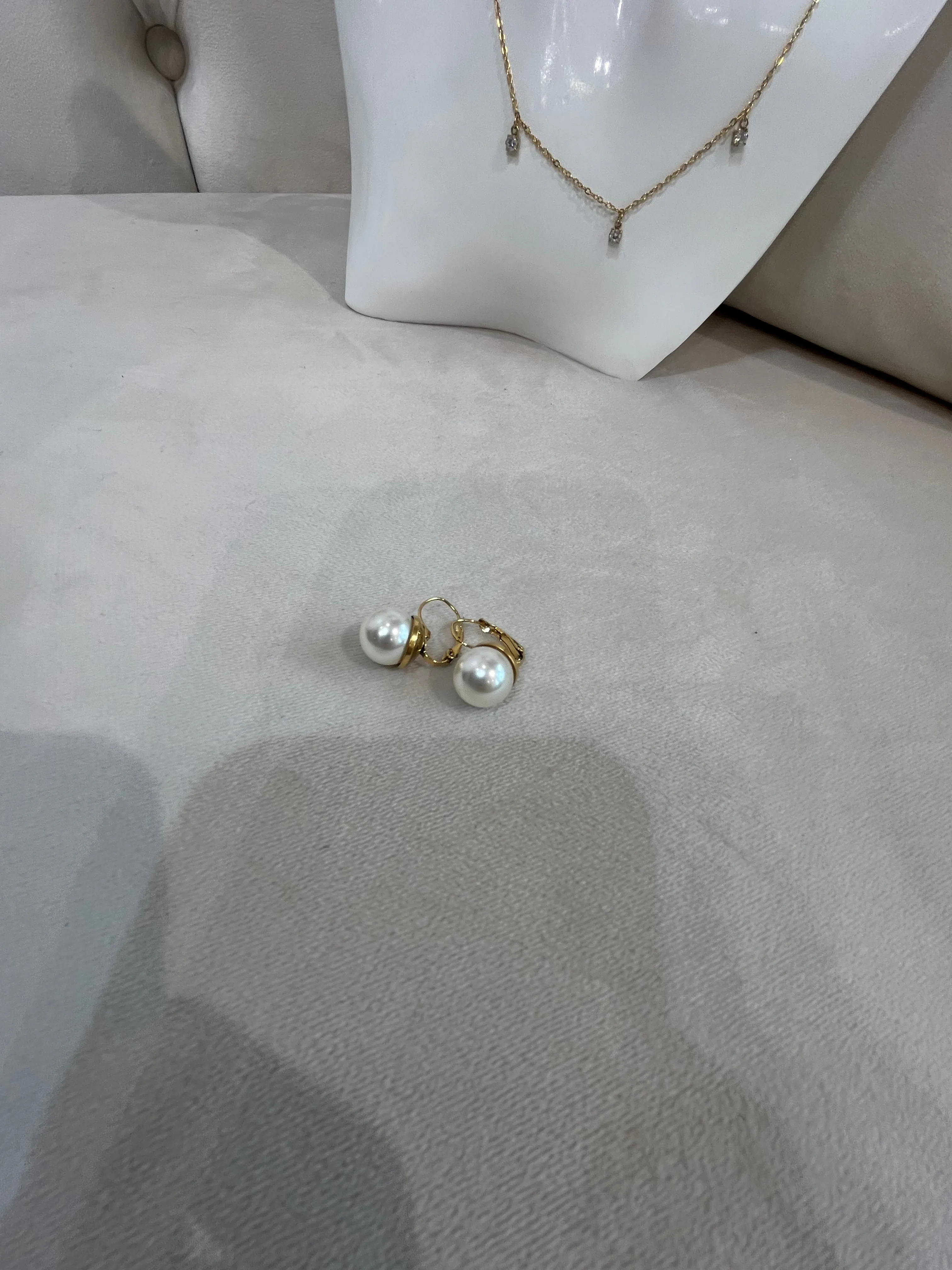 Boucles d’oreille perle