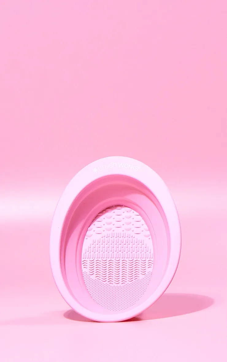 Brushworks Bol de nettoyage en silicone pour pinceaux à maquillage 