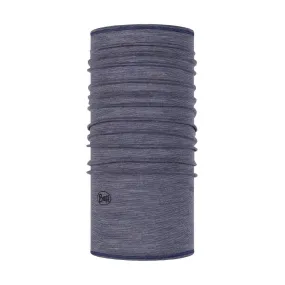 Cache-cou Lightweight Merino Wool - Light Denim Multi Stripes