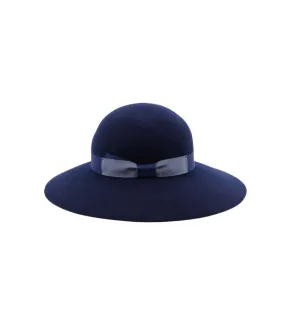 Capeline BB Feutre de laine imperméable "Marine"