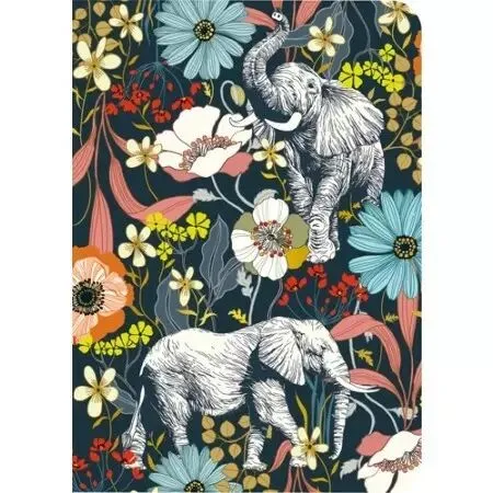 Carnet souple Cartedart, Thème éléphant