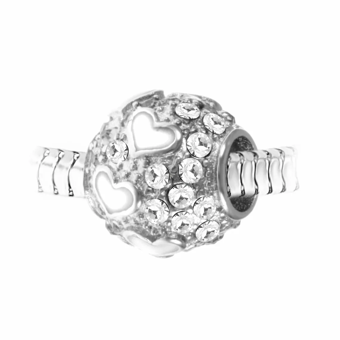 Charm perle cristaux de Bohème - So Charm  | 3 Suisses