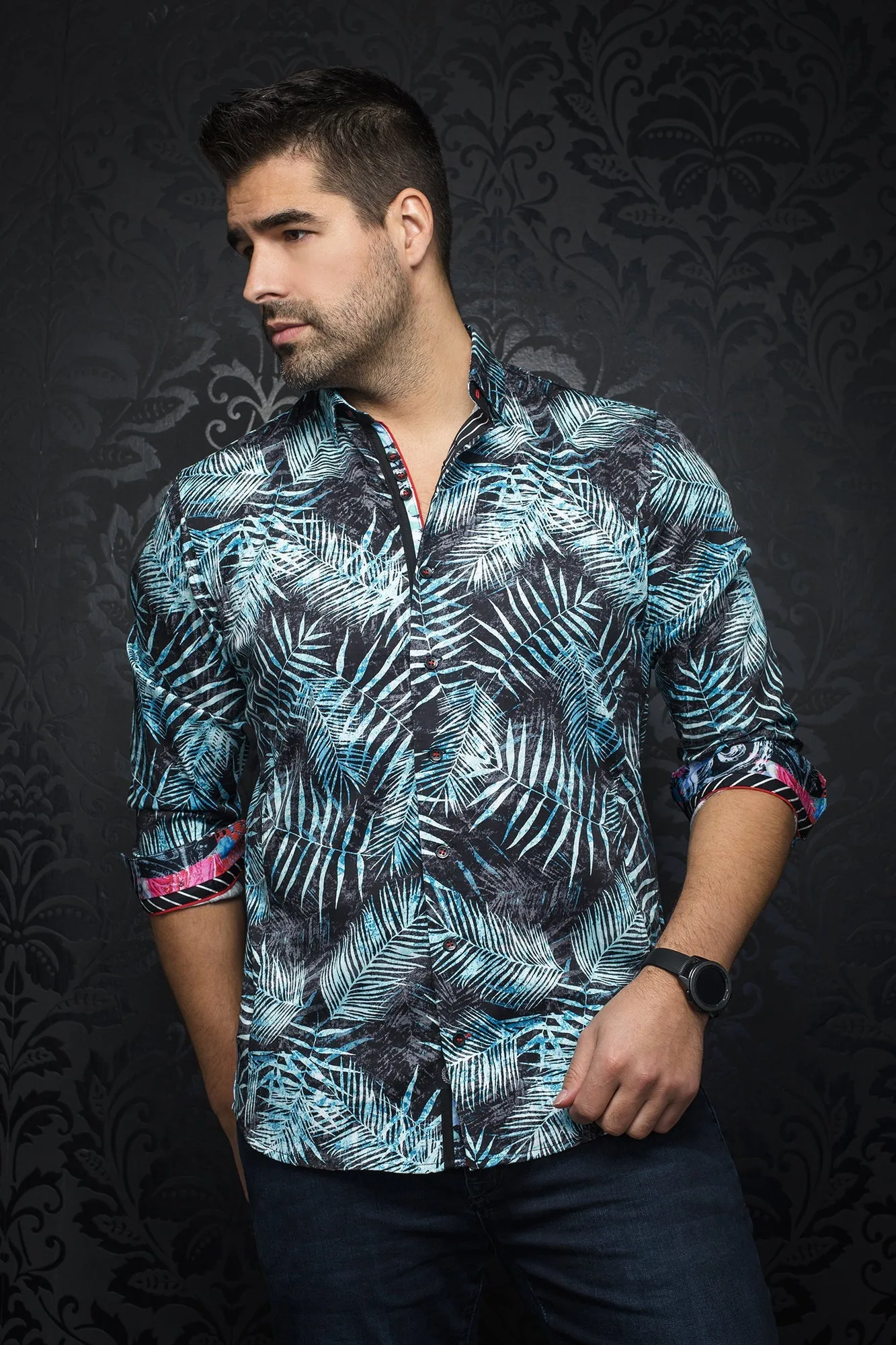 Chemise Au Noir | ARECA Turquoise