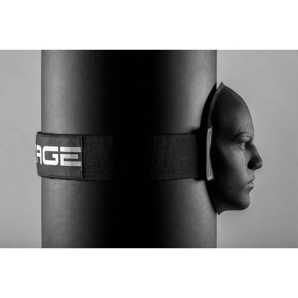 Cible en latex forme visage - Rinkage