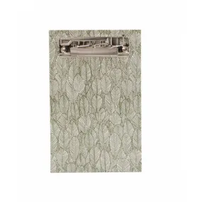 Clipboard - Feuilles vertes - HOUSE DOCTOR - Perlin Paon Paon