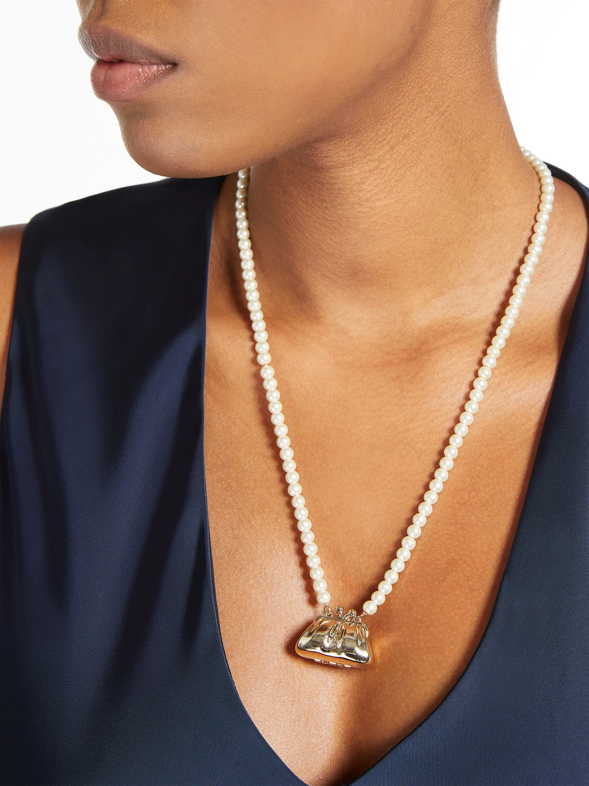 Collier de perles avec breloque Pasticcino