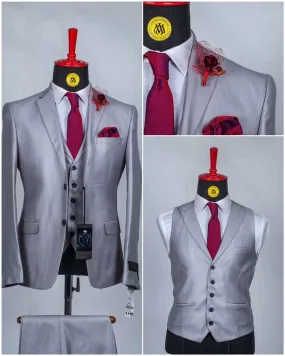 Costume 3 Pieces Blanc Argile