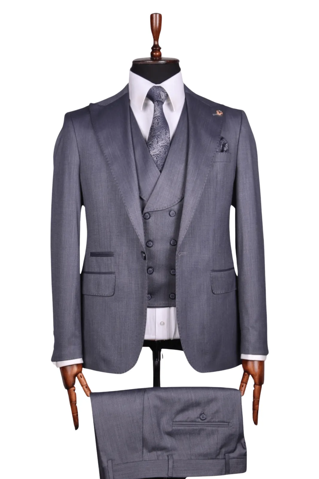 Costume 3 Pieces Gris Clair V.I.P 3