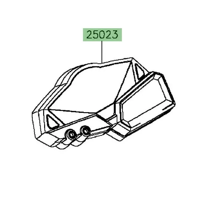Couvercle de compteur Kawasaki Z300 (2015-2016) | Moto Shop 35