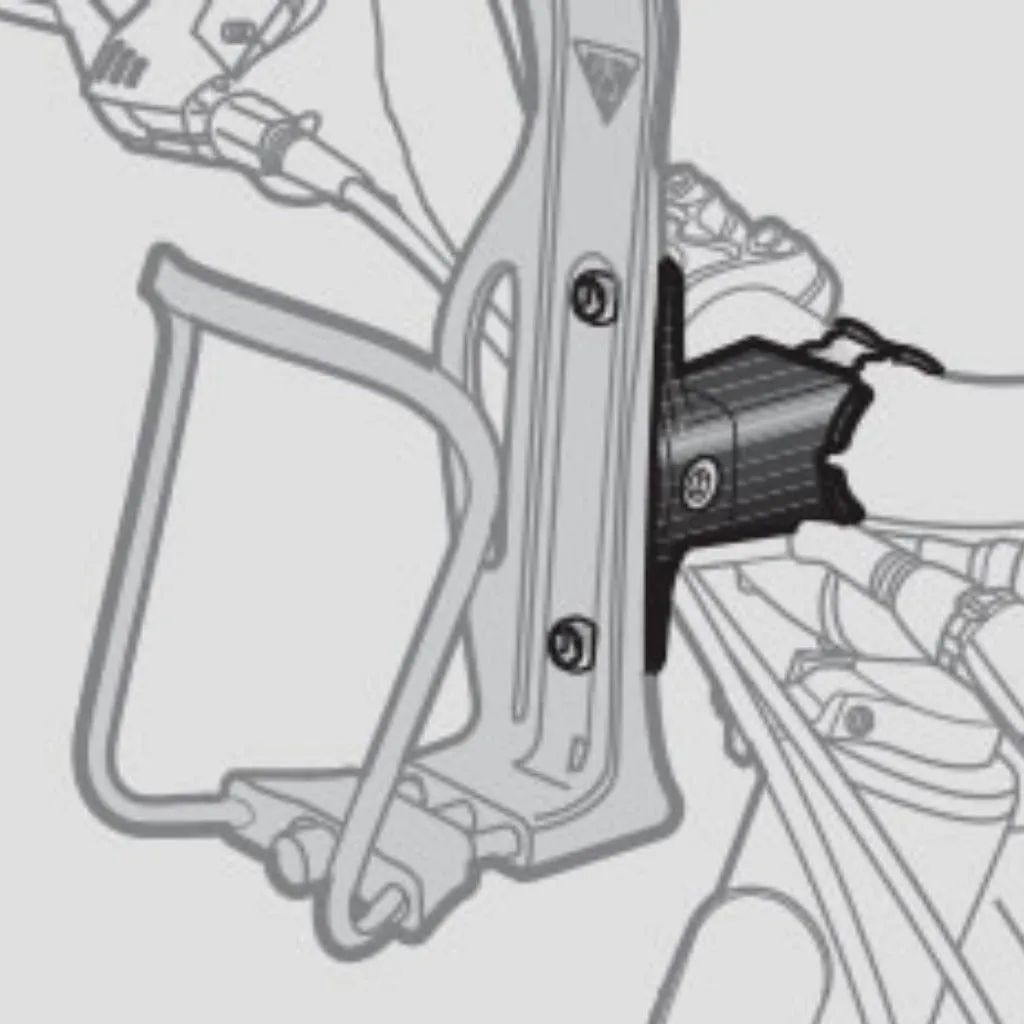 Fixation pour porte-bidon supplémentaire Topeak Cagemount