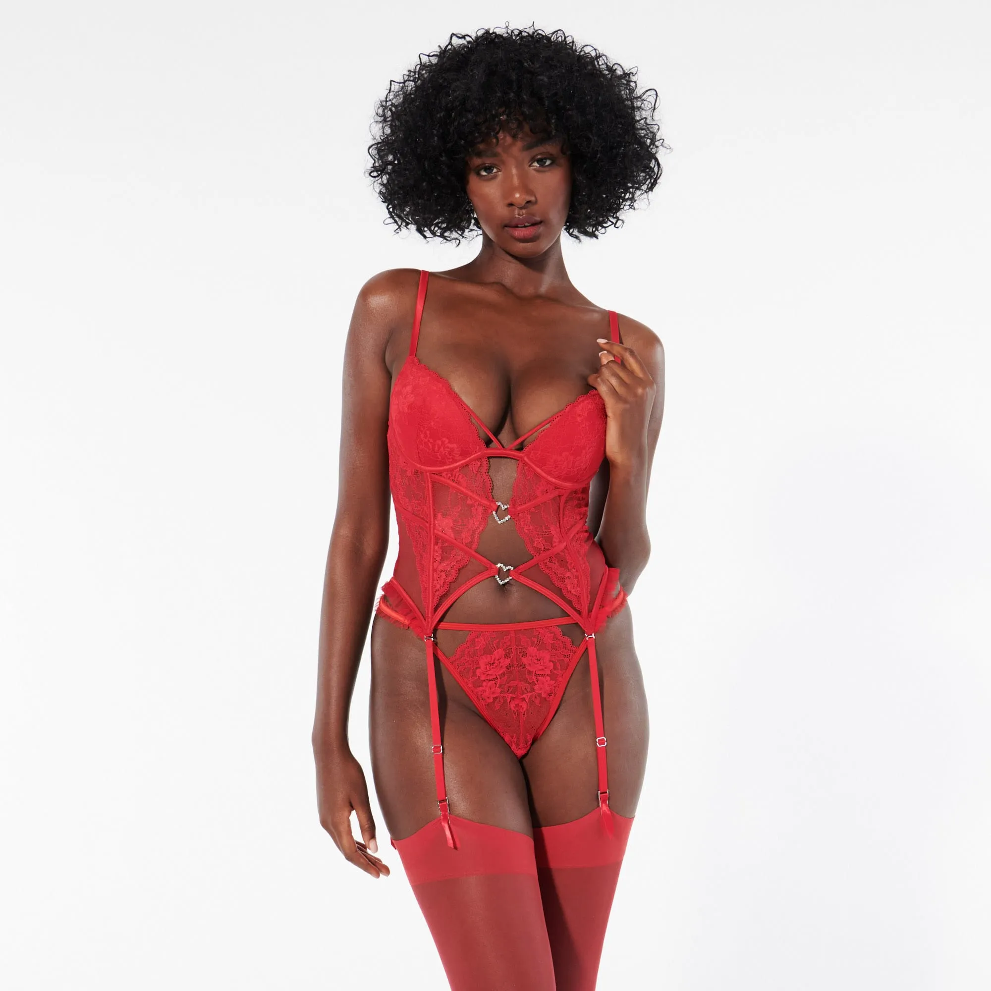 Guêpière en dentelle