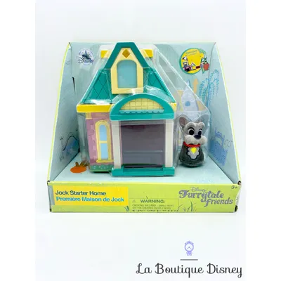 Jouet Coffret Furrytale Friends Première Maison de Jock La belle et le clochard Disney Store chien niche