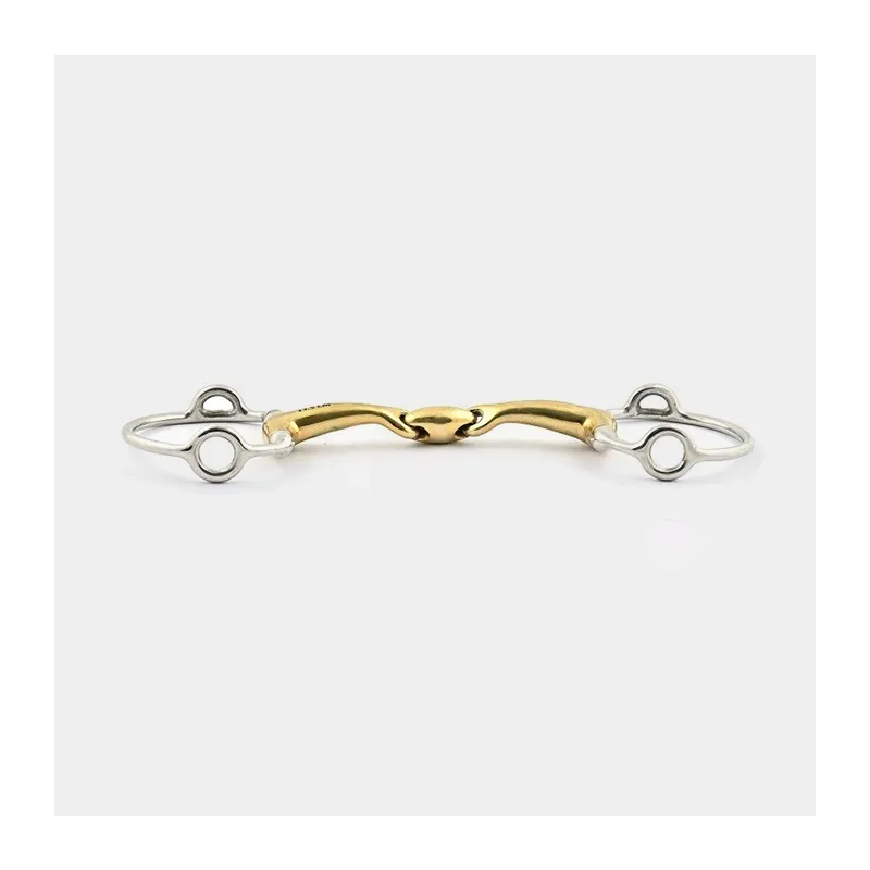 JUMPIN - Mors releveur grands anneaux double brisure