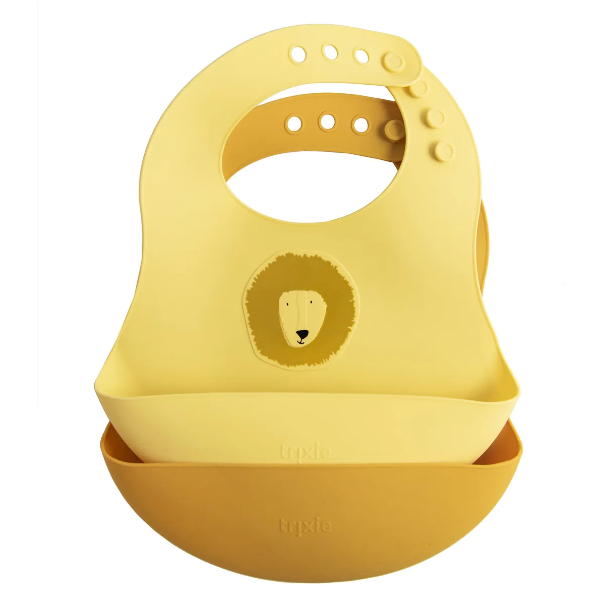 Lot de 2 Bavoirs en Silicone - Mr. Lion