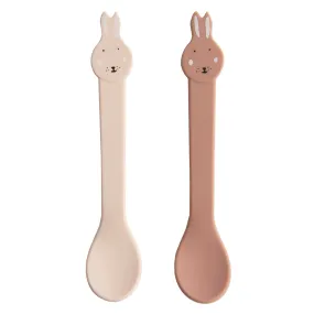 Lot de 2 Cuillères en Silicone - Mrs. Rabbit