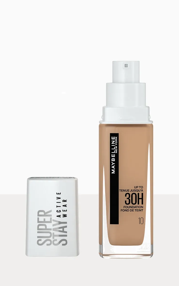 Maybelline Fond de teint liquide Superstay Activewear 30h 10 Ivory
