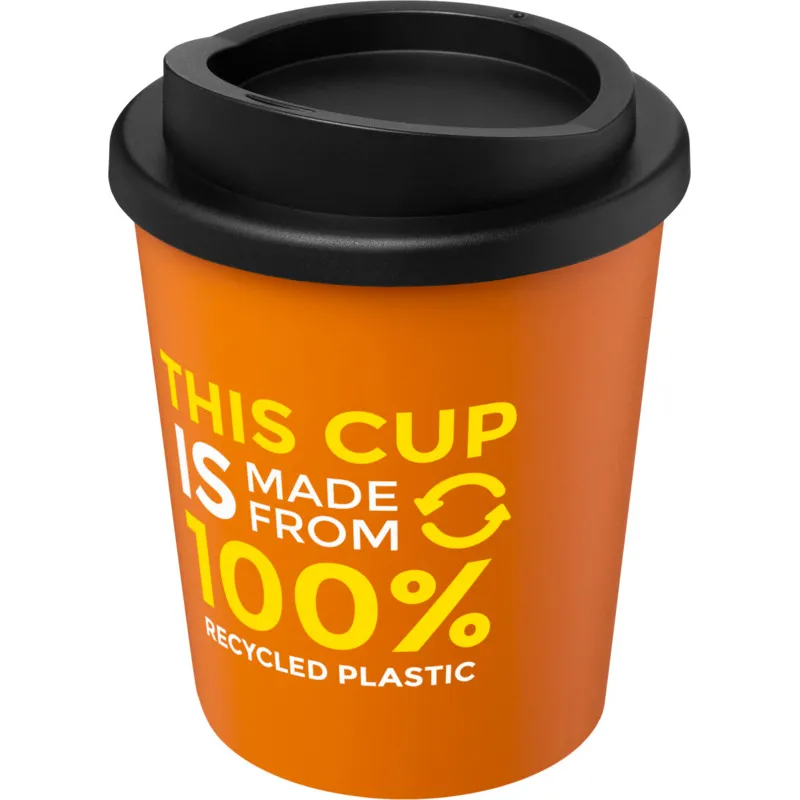 Mug double paroi personnalisable en plastique recyclé - 250ml- Vertlapub