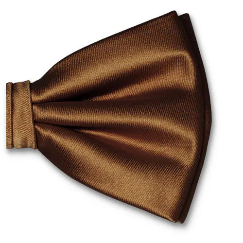 Noeuds papillon / Nœud papillon en polyester Cognac