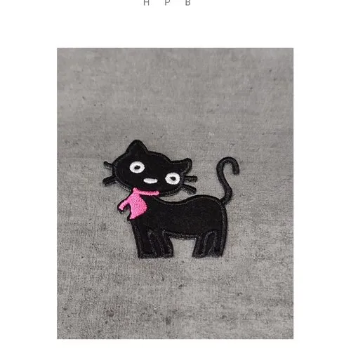Patch thermocollant en forme de chat