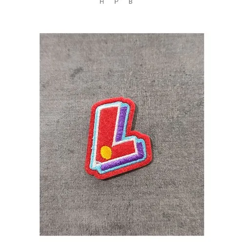 Patch thermocollant lettre l