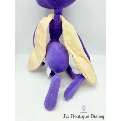 Peluche Princesse Atta 1001 Pattes XXL Disney Store insecte fourmi violet articulé 58 cm