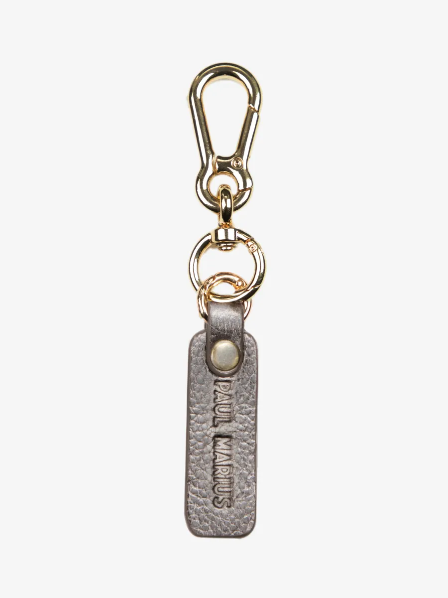PORTE-CLÉS BRELOQUE CUIR ACIER LePorte-clé Breloque - Acier