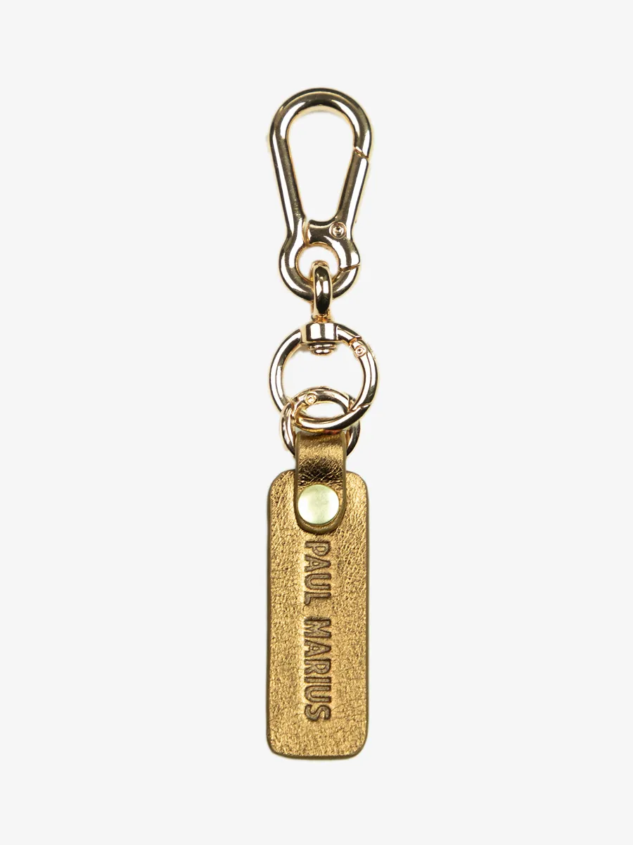 PORTE-CLÉS BRELOQUE CUIR BRONZE LePorte-clé Breloque - Bronze