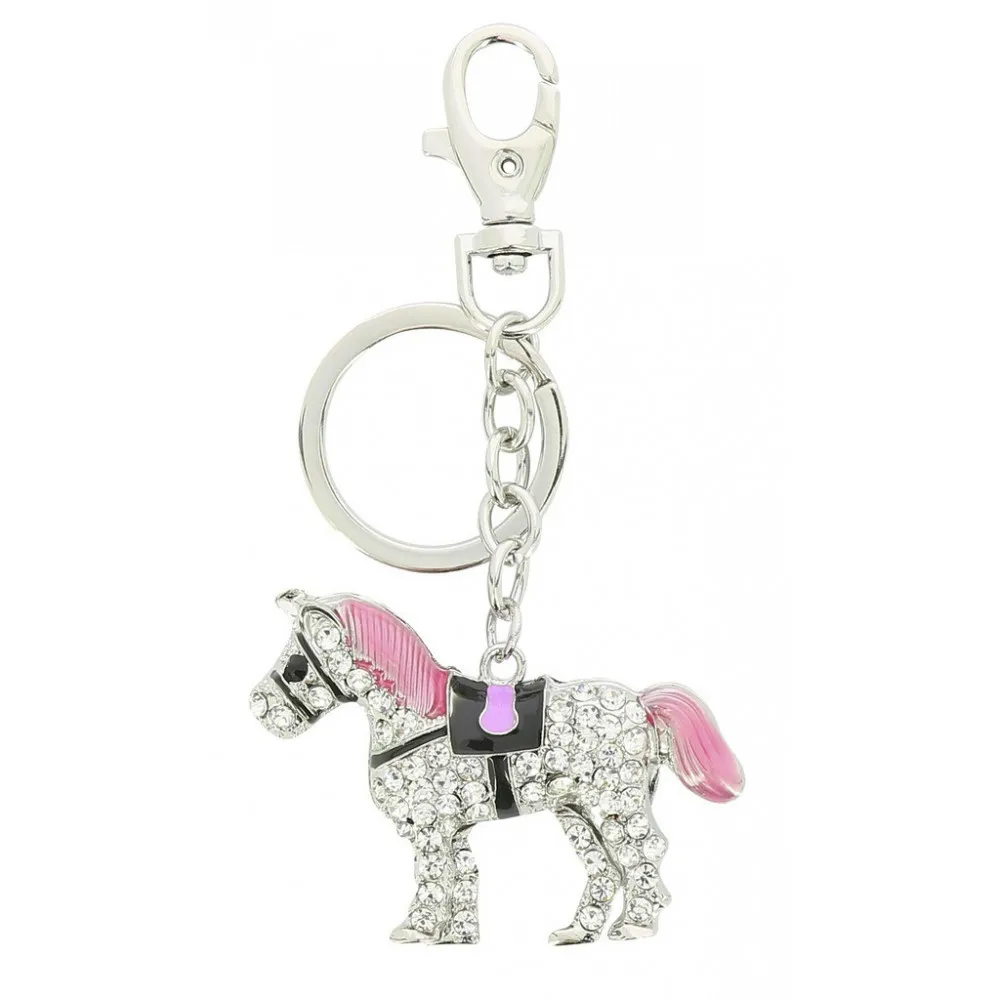 Porte-clés en forme de cheval Equi-Kids Rosa