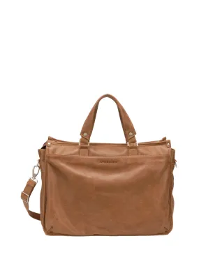Porte document Arthur et Aston en cuir ref48031 F Cognac 39*29*13