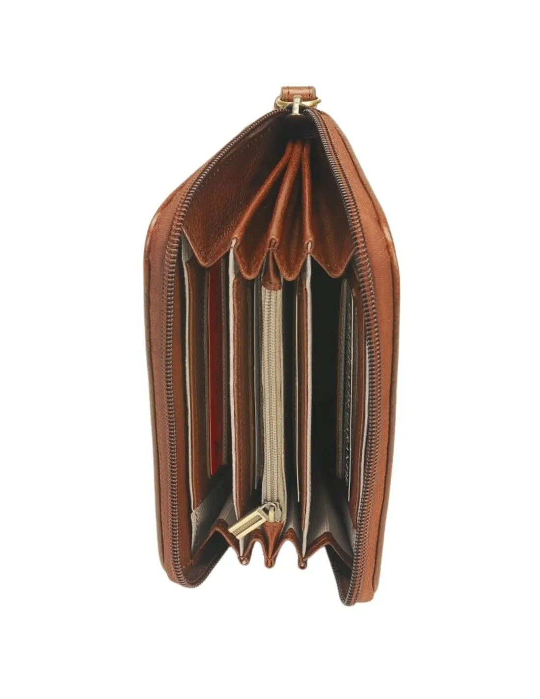 Porte monnaie Arthur et Aston Ref 60759 C Chataigne 15*10 cm