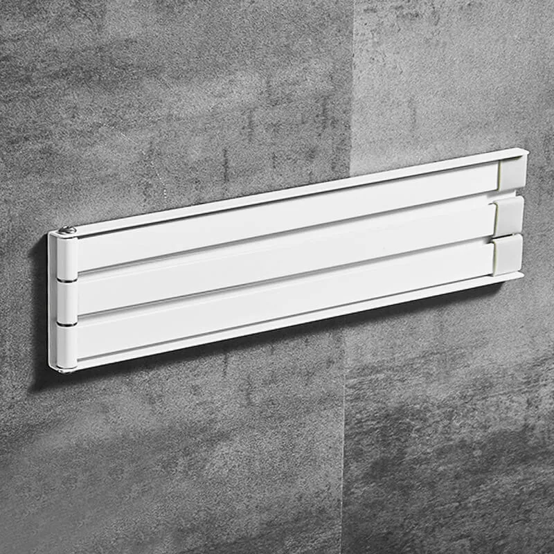 Porte-serviettes en acier inoxydable moderne mural pour salle de bains