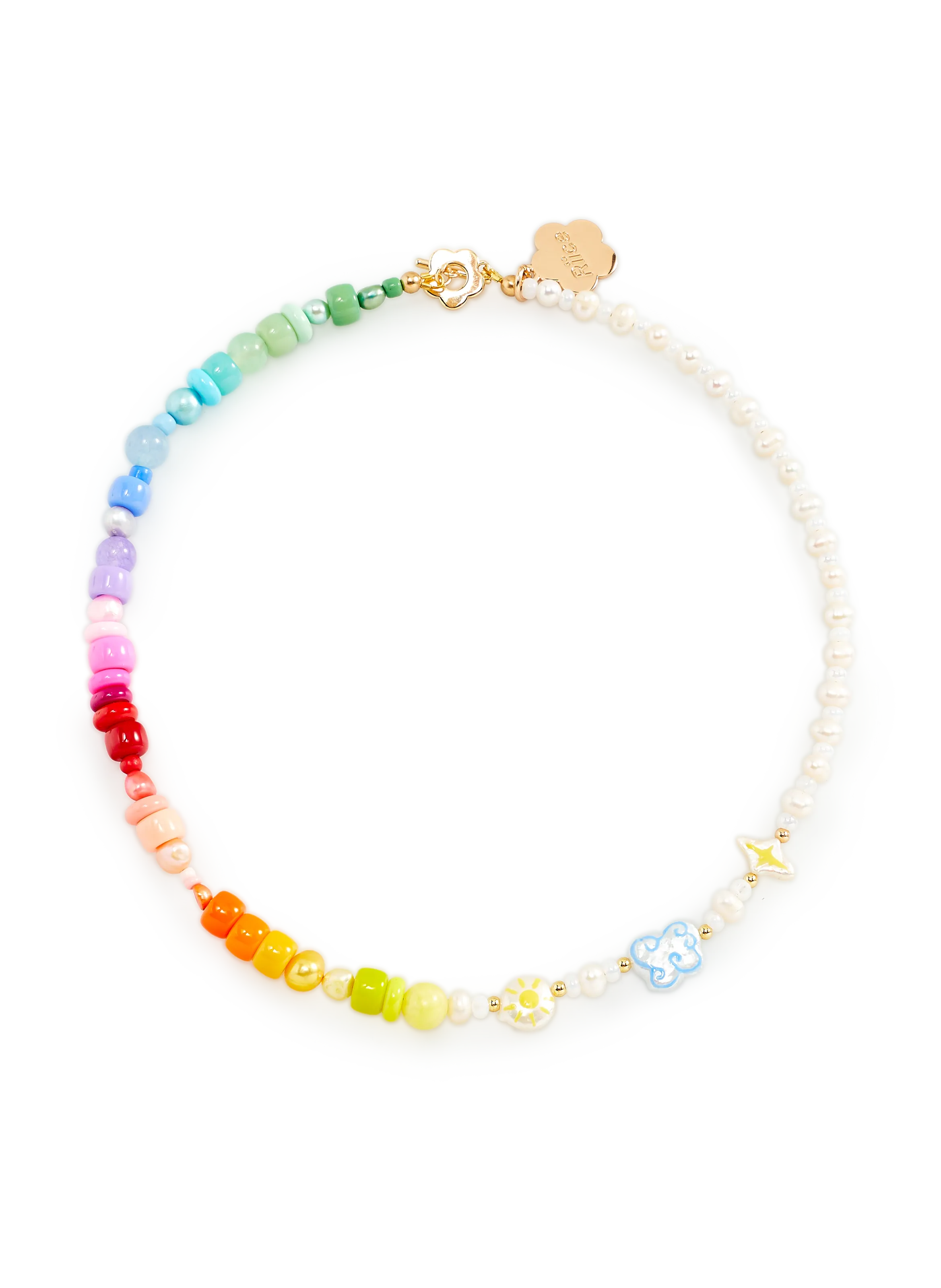 RIICE  Collier en perle - Multicolore