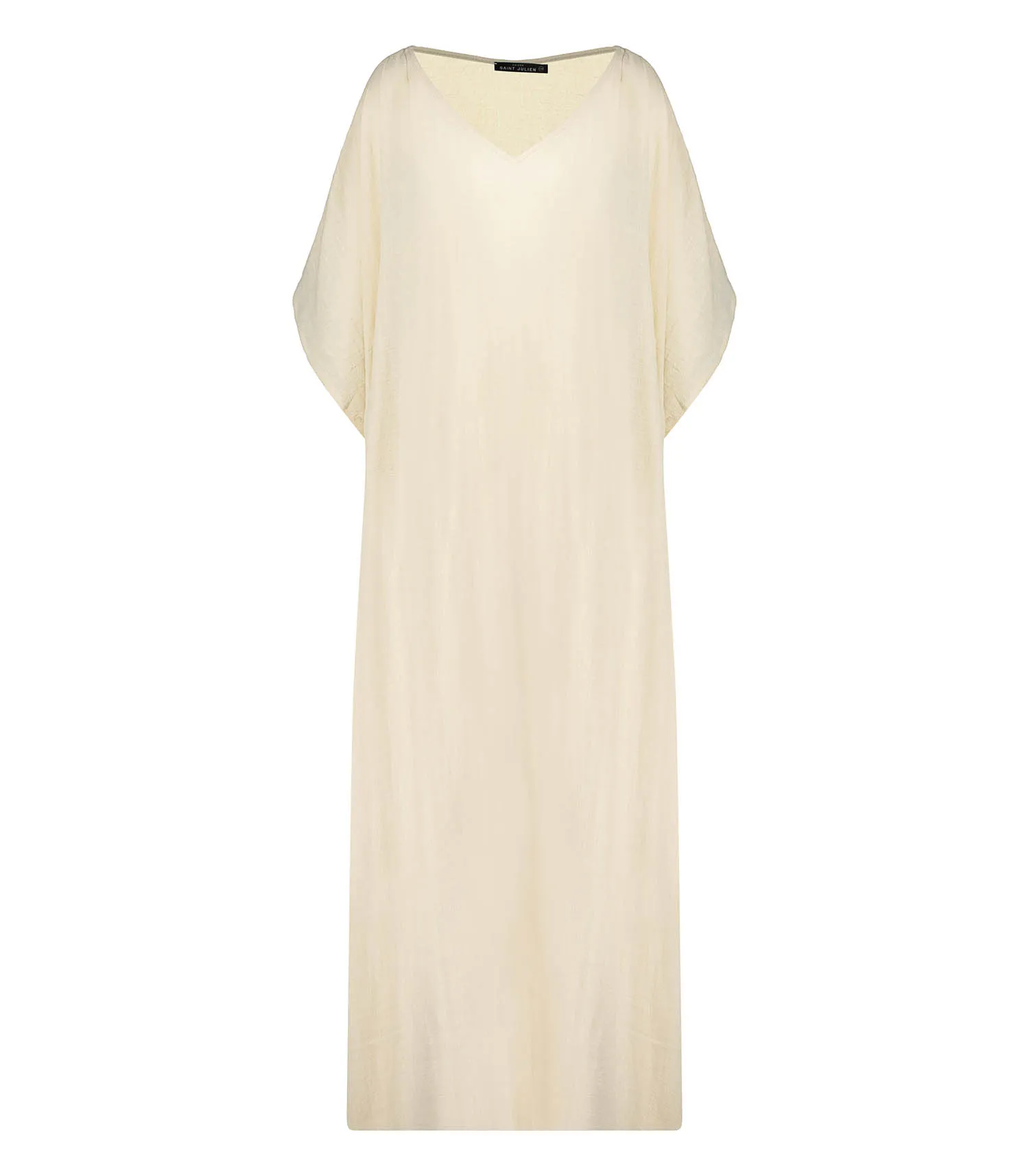 Robe Longue Kaftan Cream Maison Saint Julien - Jane de Boy