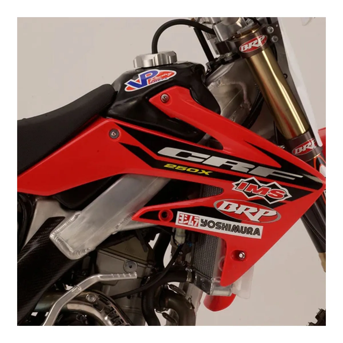 Réservoir IMS grande contenance Honda 250 CRF R 2004-2009 250 CR-F X 2004-2013 Noir 10 litres
