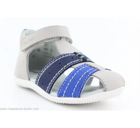 Sandales  Kickers BIGBAZAR Gris / Marine / Bleu