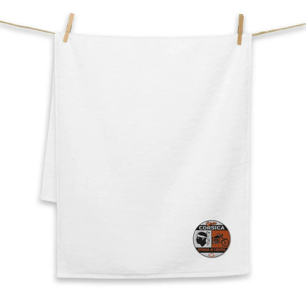 Serviette de bain grande taille Bikers Corsica