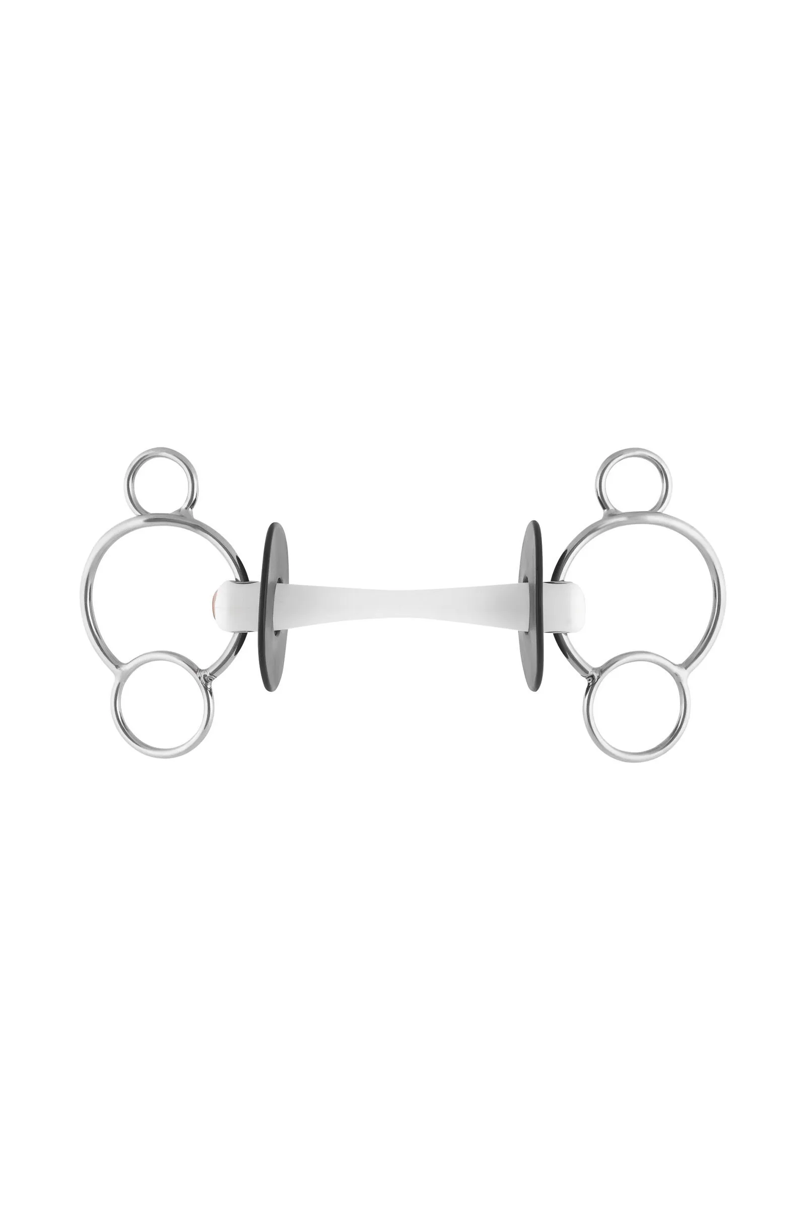 Sprenger Mors de filet Nathe 3 Anneaux 20 mm Canon Cintré Flexible (anneaux 70 mm)