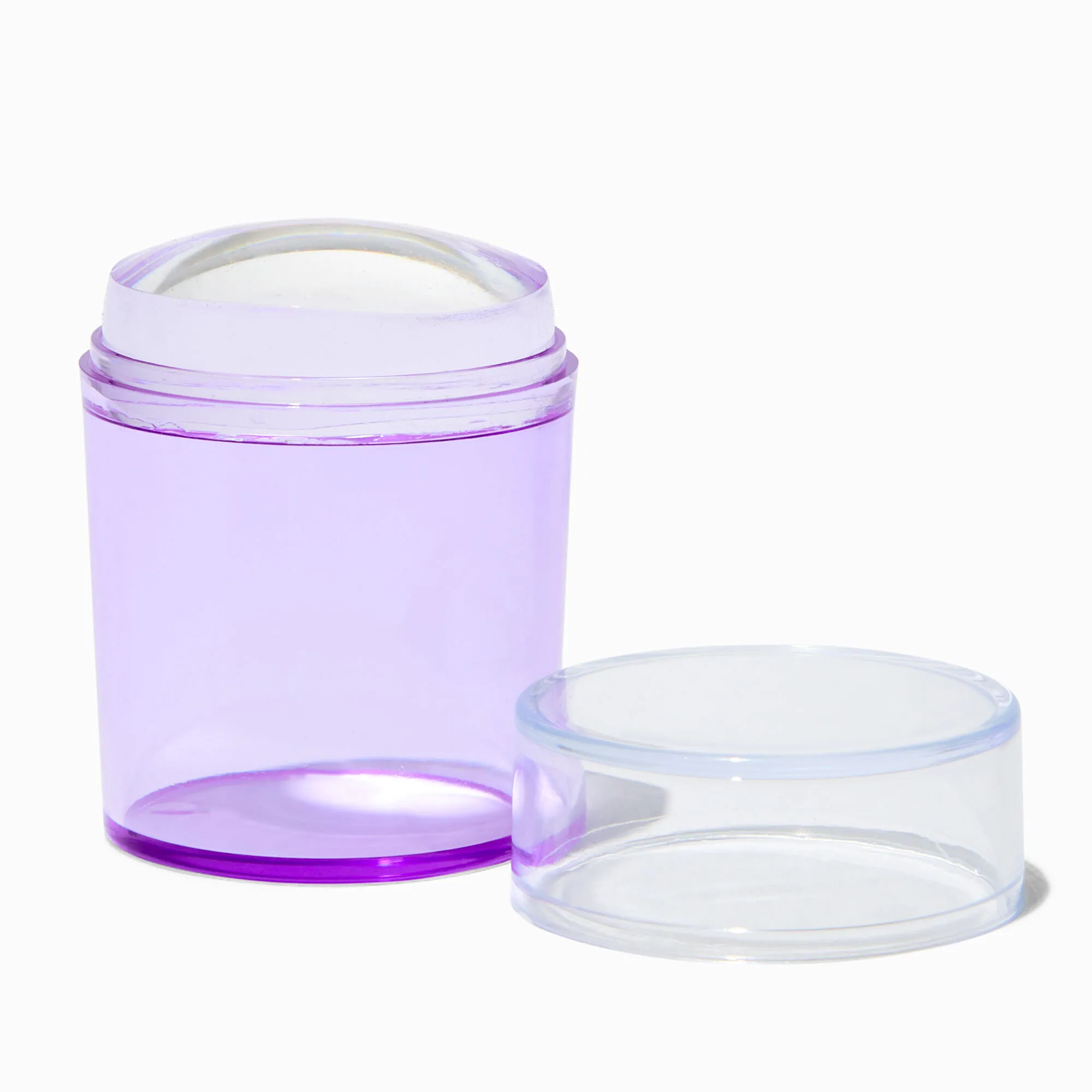 Stamper pour ongles French manucure violet