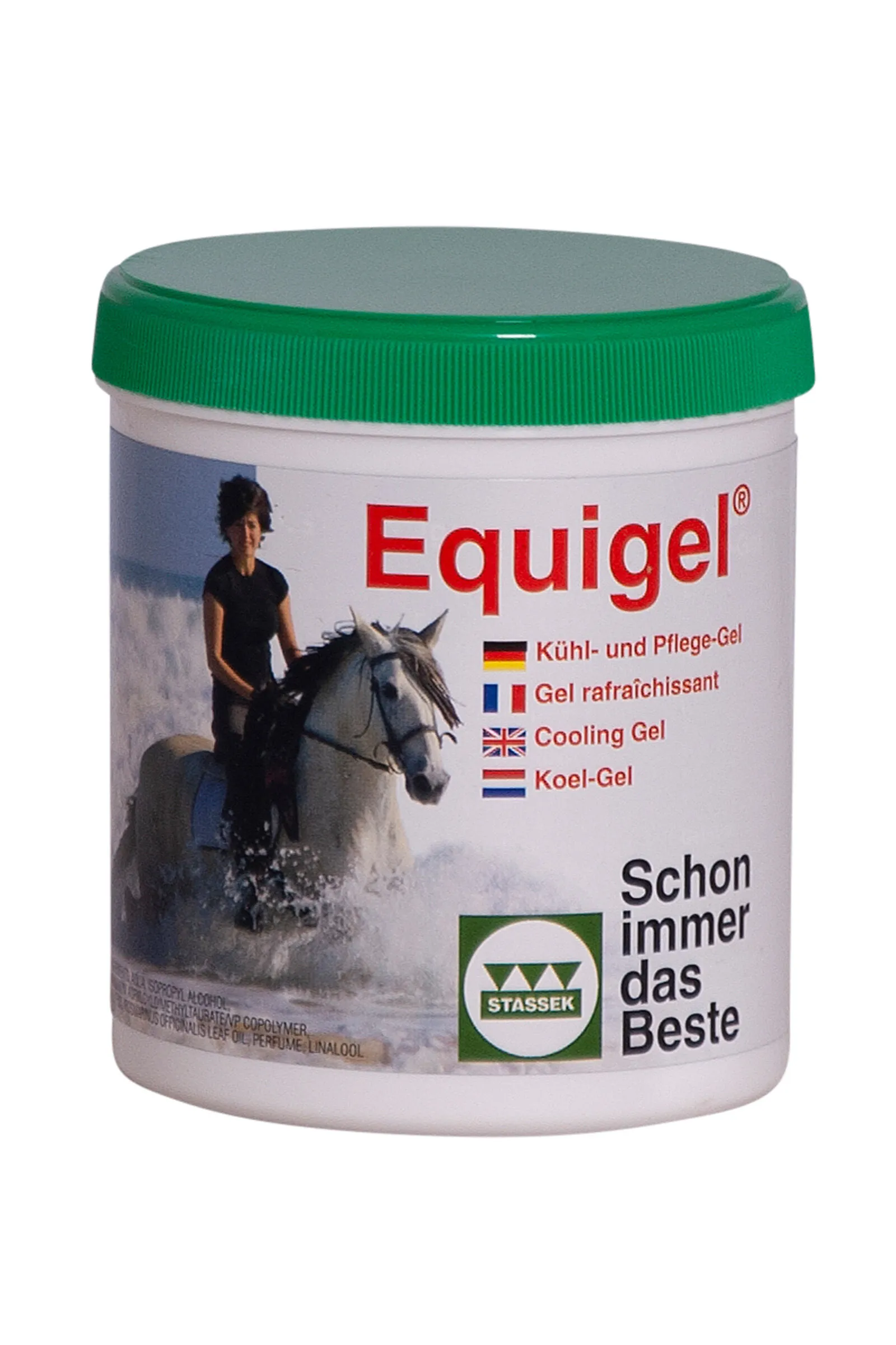 Stassek Gel de soin rafraichissant Equigel, 500 ml