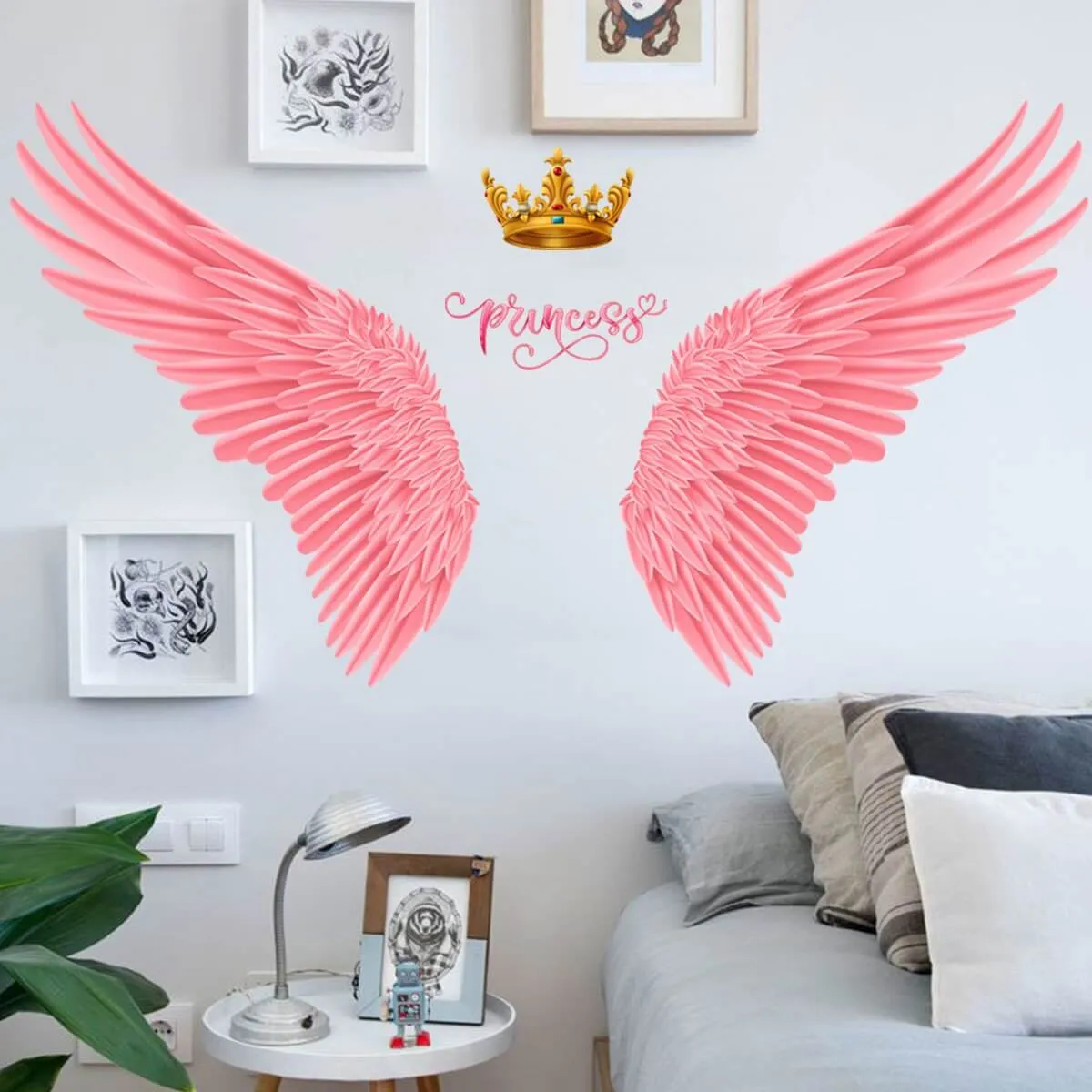 Stickers Muraux Ailes d'Ange