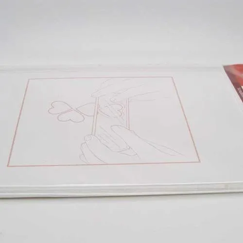 Support pour tampons silicone clear stamp 16cm artemio scrapbooking carterie