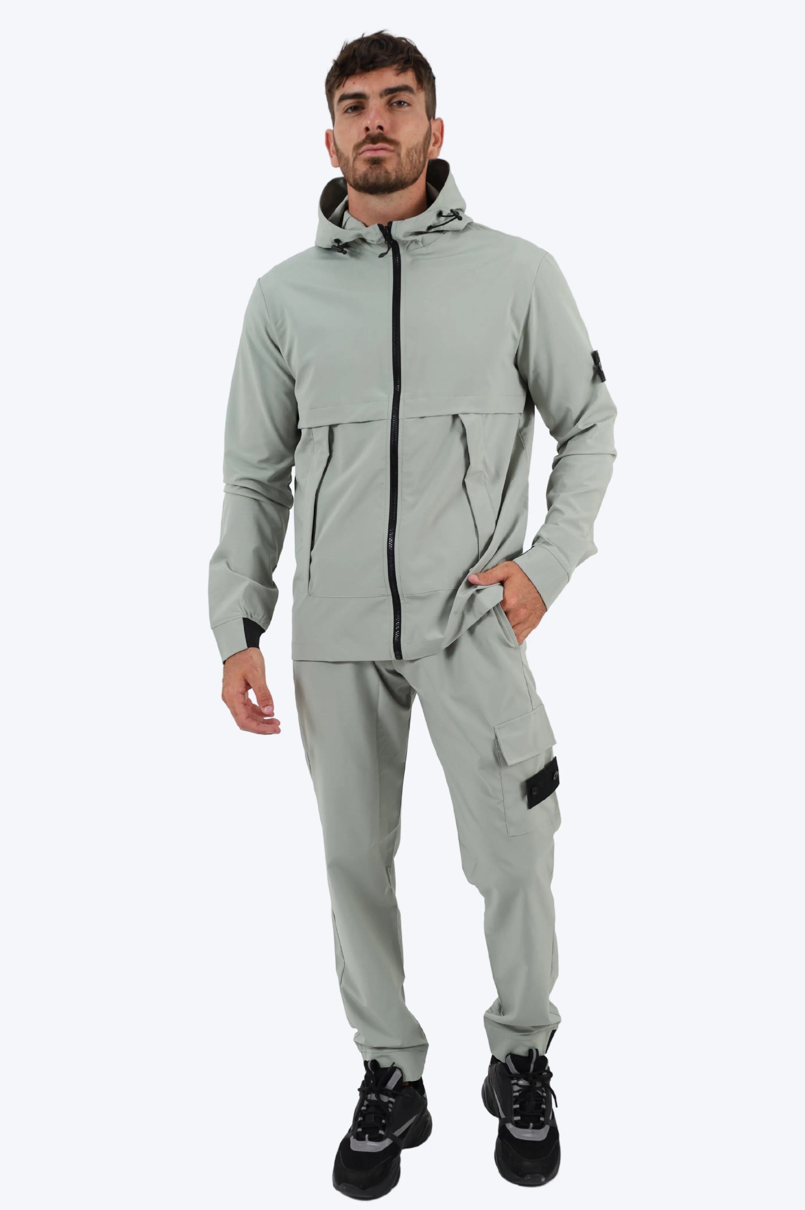 SURVTEMENT ALPHA VESTE ET PANTALON - VERT KAKI