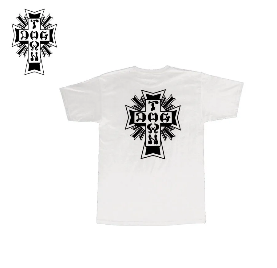 T-SHIRT DOGTOWN CROSS LOGO - MADE IN USA