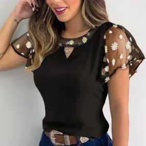 T-Shirt Hippie Femme Chic